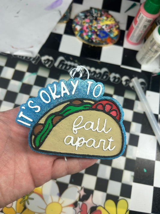 It's Okay To Fall Apart Freshie Mold