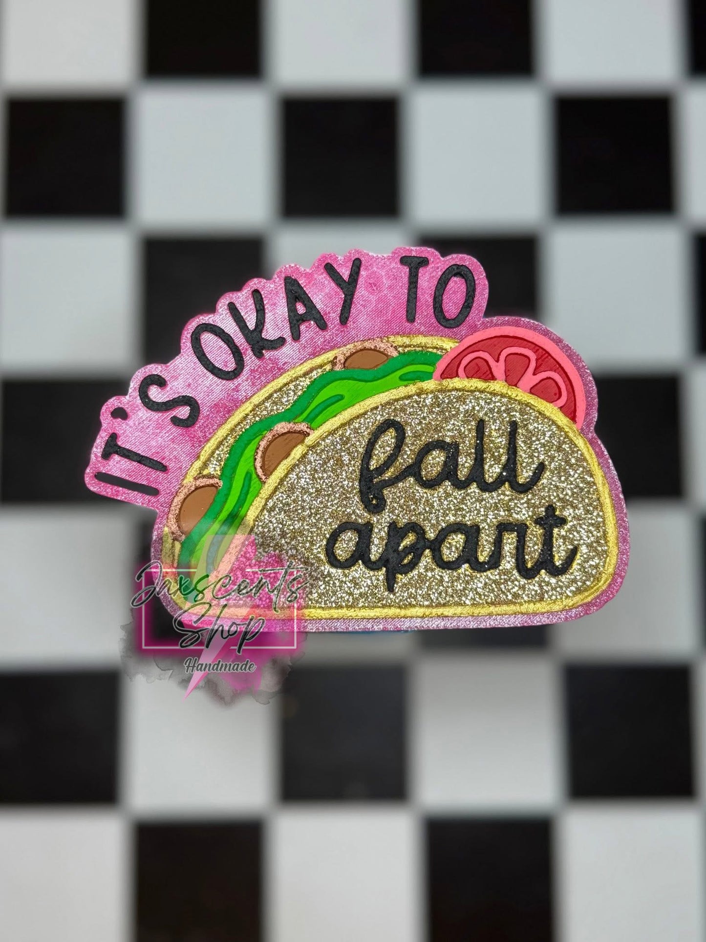 It's Okay To Fall Apart Freshie Mold