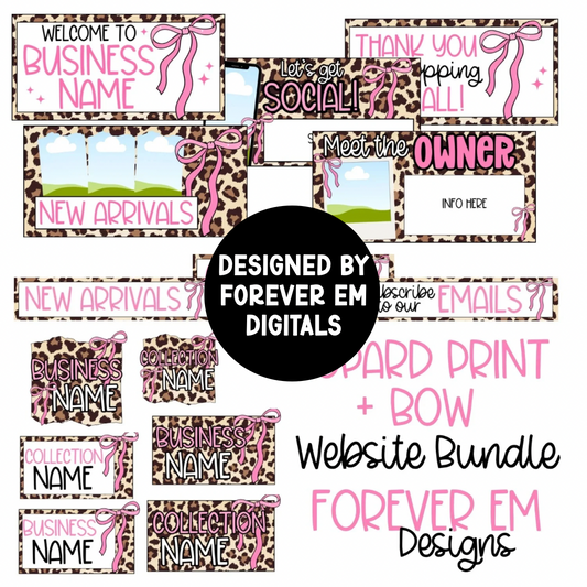 Leopard Bows SHOPIFY REVAMP
