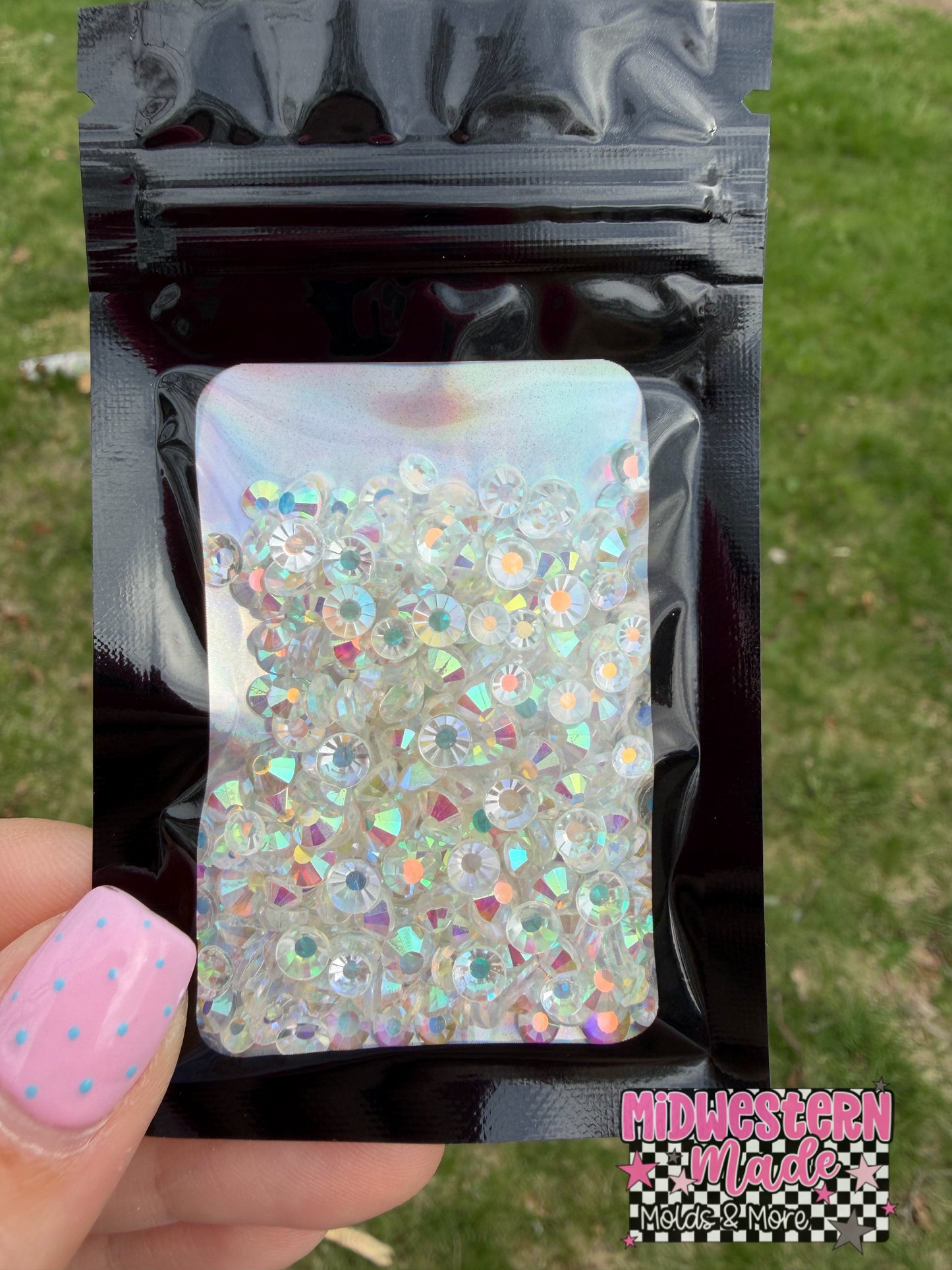 Opal Flatback Rhinestones