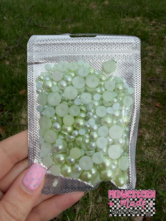 Pistachio Cream Matte Pearl Mix