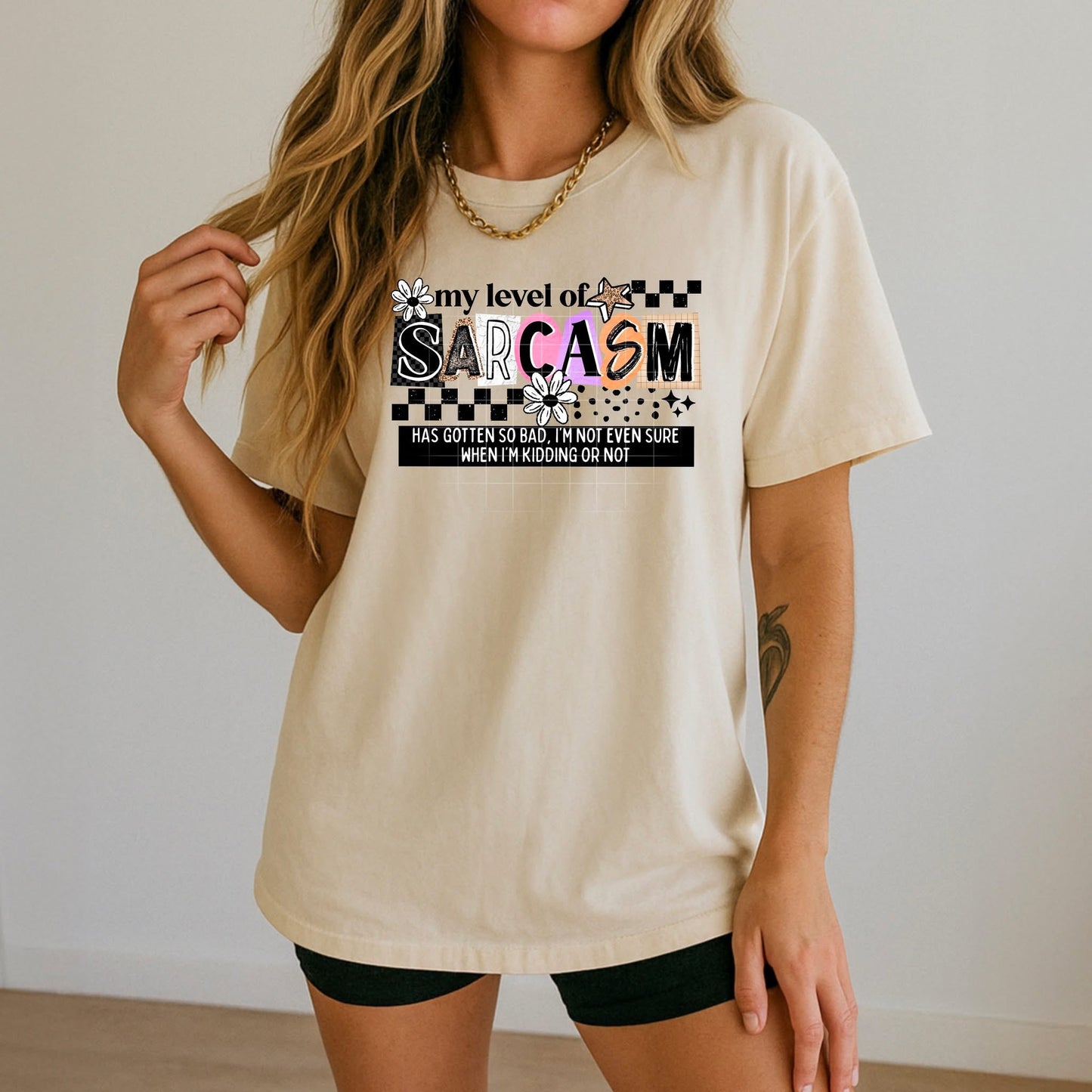 My Level Of Sarcasm Graphic Tee