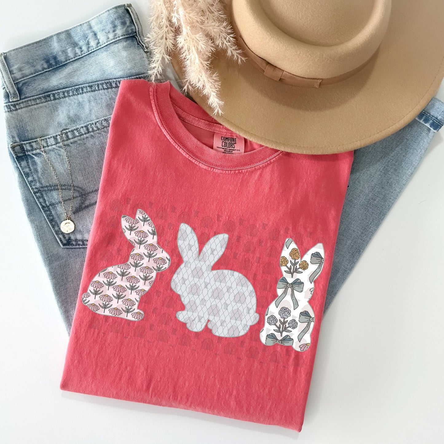 Bunny Trio Graphic Tee