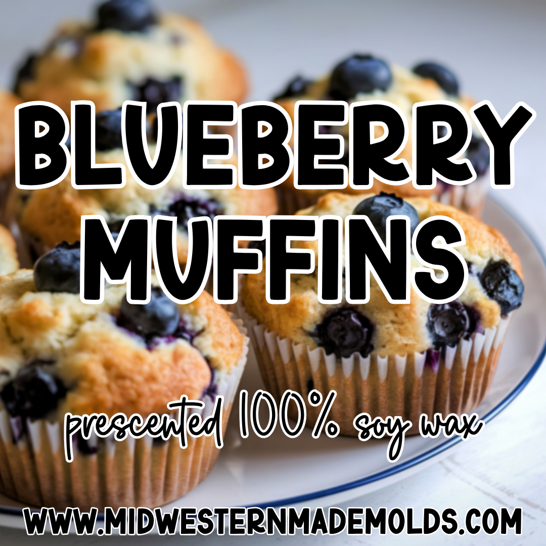 Blueberry Muffins Prescented Wax