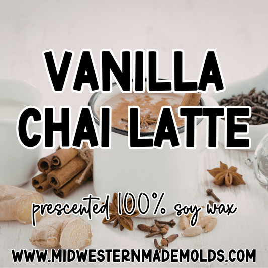 Vanilla Chai Latte Prescented Wax