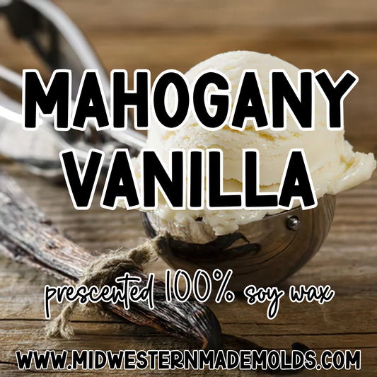 Mahogany Vanilla Prescented Wax