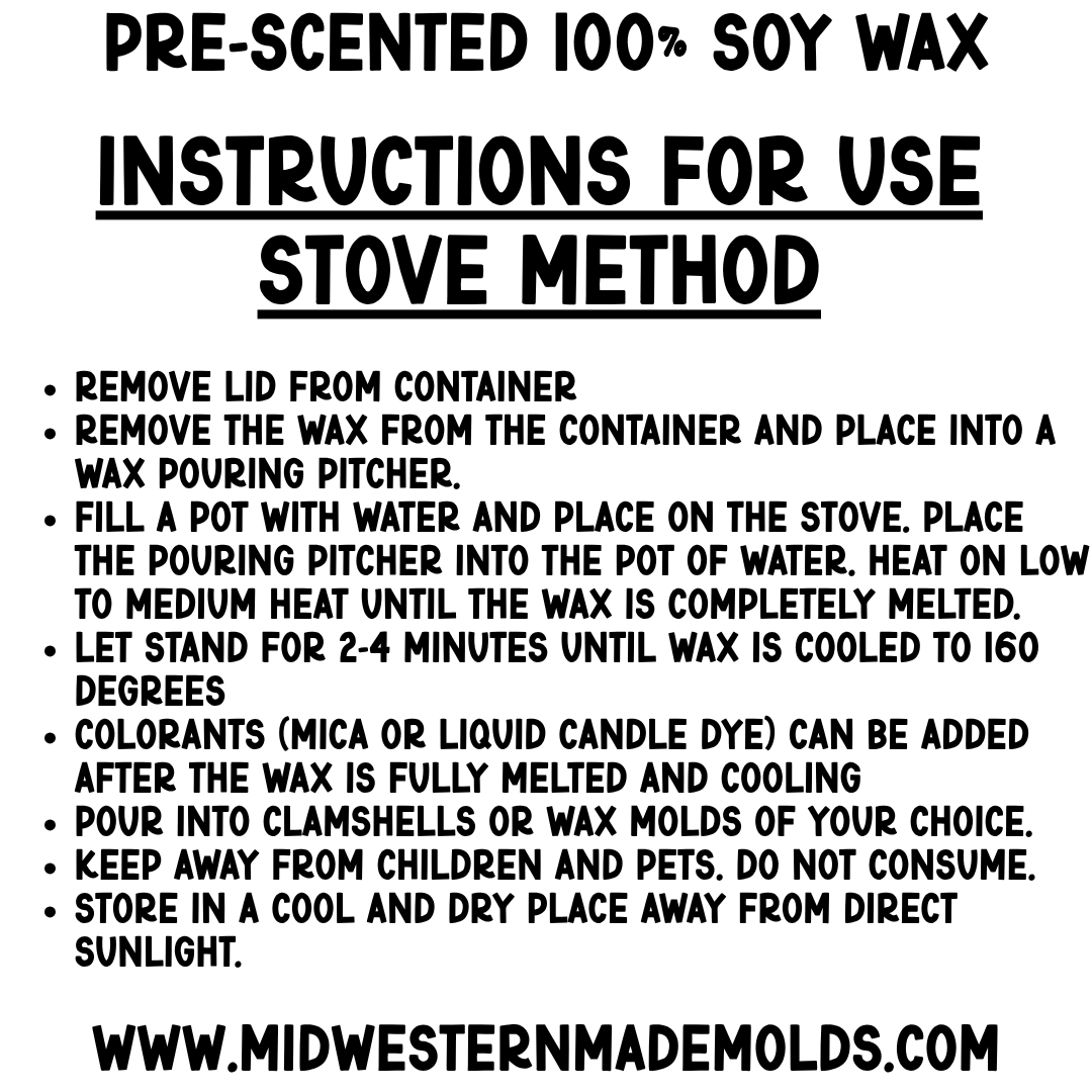 Peppermint Milkshake Prescented Wax