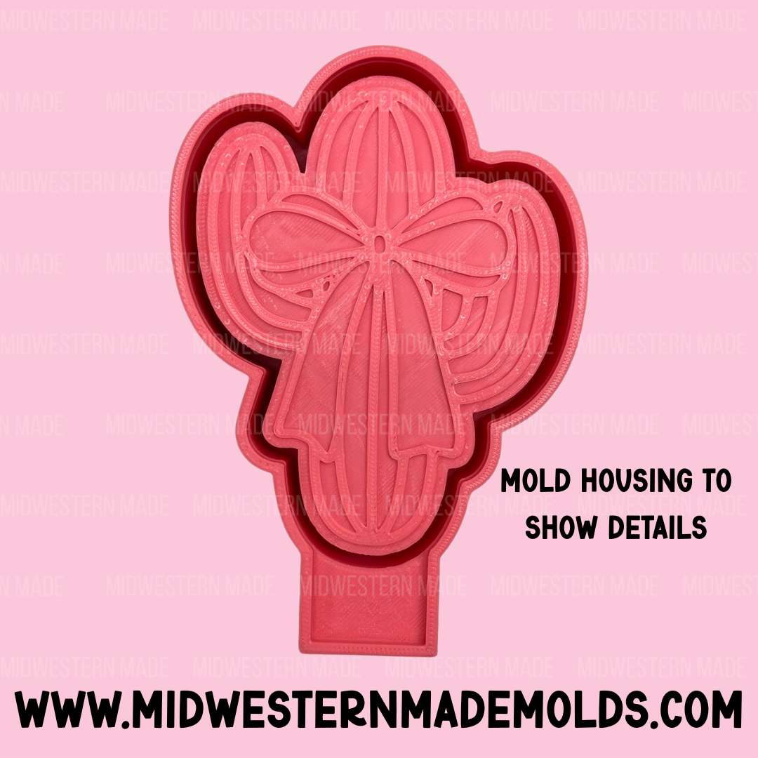 Cactus Bow Freshie Mold