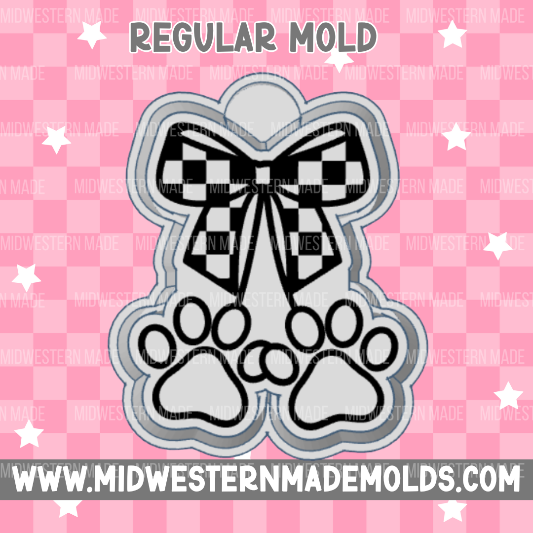 Paw Print Cherries Freshie Mold