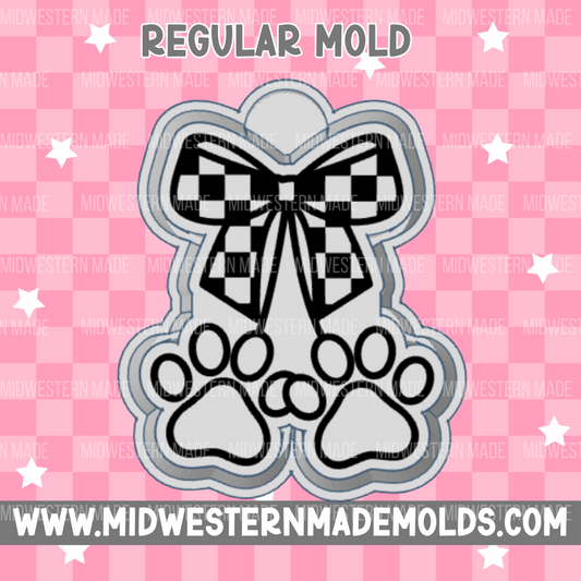 Paw Print Cherries Freshie Mold