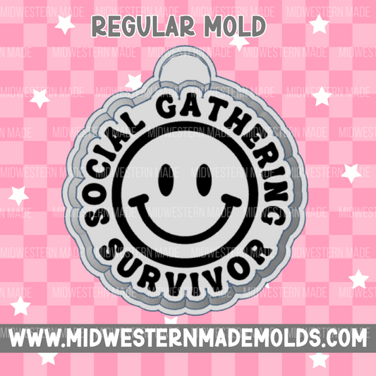 Social Gathering Survivor Freshie Mold