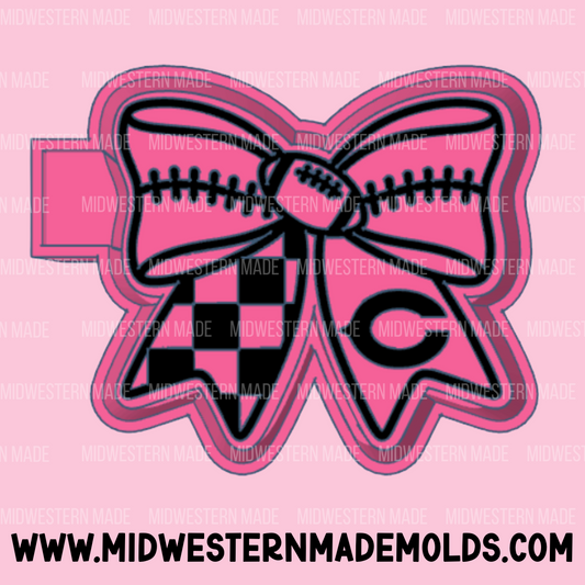 Chicago Football Bow Freshie Mold
